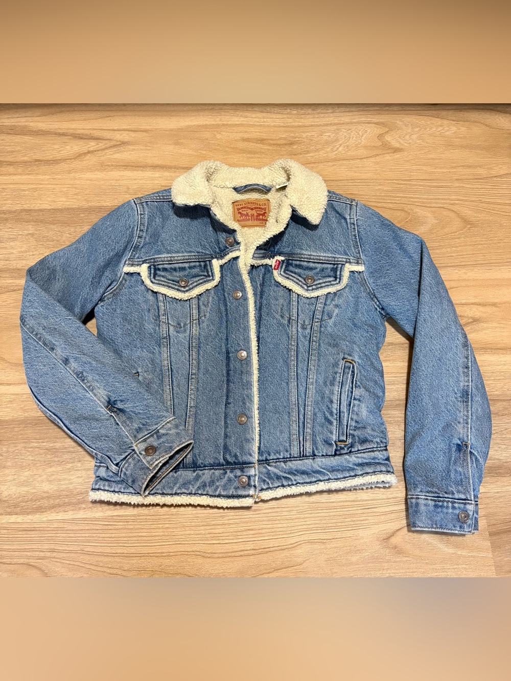 Levi’s Sherpa Lined Denim Jacket